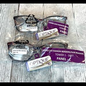 2 Pair +1.00 Foster Grant Women's Readers NWT
